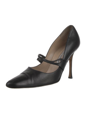 Manolo Blahnik Leather Pumps