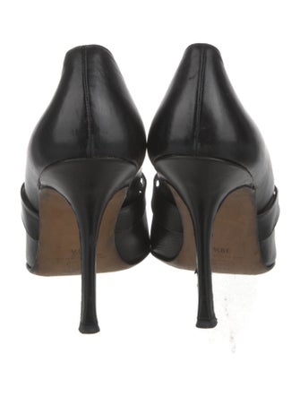 Manolo Blahnik Leather Pumps