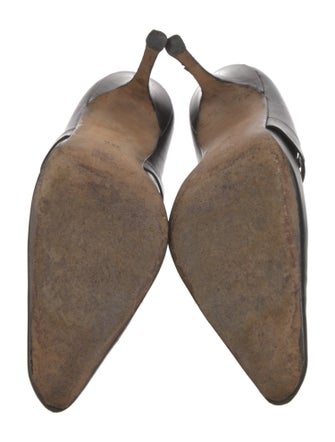 Manolo Blahnik Leather Pumps