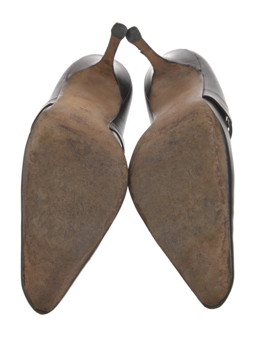 Manolo Blahnik Leather Pumps