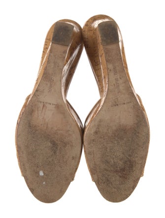 Manolo Blahnik Slides