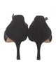 Manolo Blahnik Suede D'Orsay Pumps
