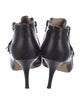 Manolo Blahnik Leather Chain-Link Accents Boots