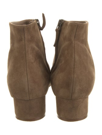 Manolo Blahnik Suede Boots