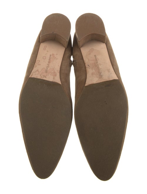 Manolo Blahnik Suede Boots