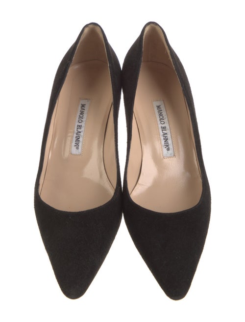 Manolo Blahnik Suede Pumps