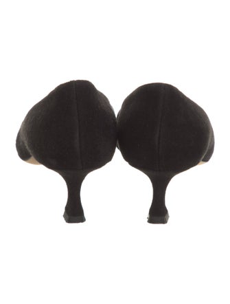 Manolo Blahnik Suede Pumps