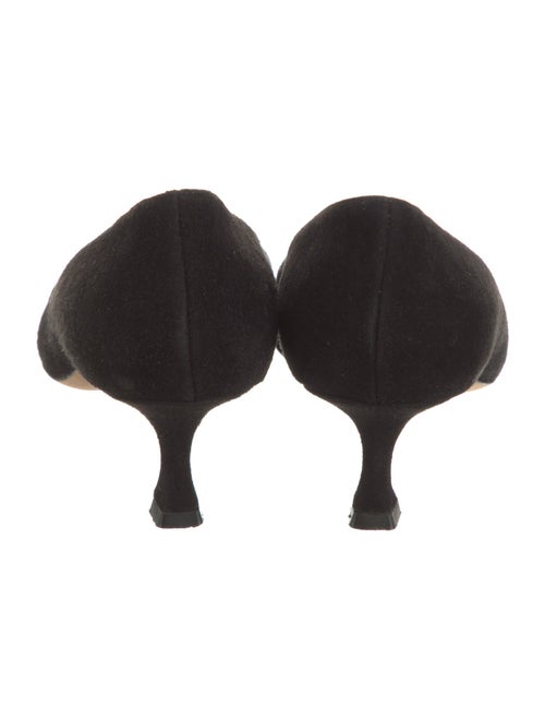 Manolo Blahnik Suede Pumps