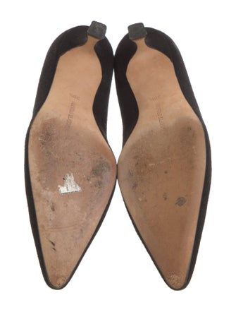 Manolo Blahnik Suede Pumps
