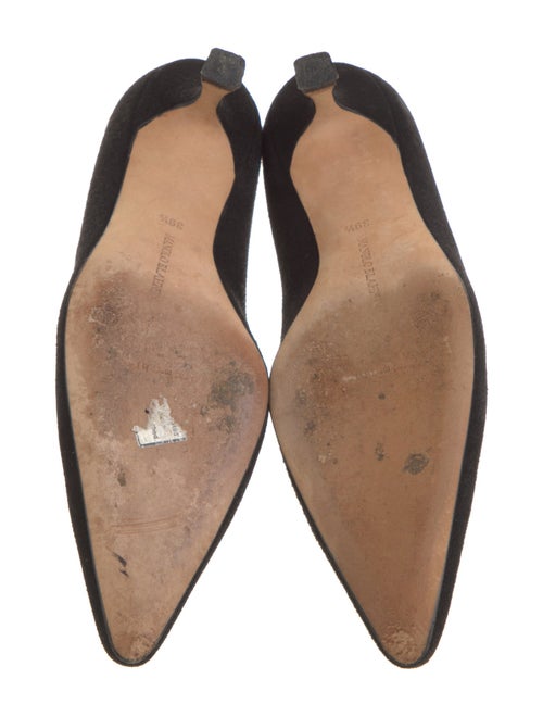 Manolo Blahnik Suede Pumps