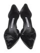Manolo Blahnik Patent Leather D'Orsay Pumps