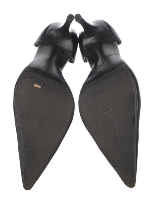 Manolo Blahnik Patent Leather D'Orsay Pumps