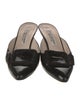 Manolo Blahnik Patent Leather Mules