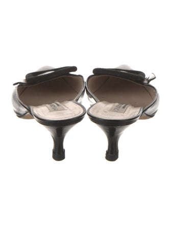 Manolo Blahnik Patent Leather Mules