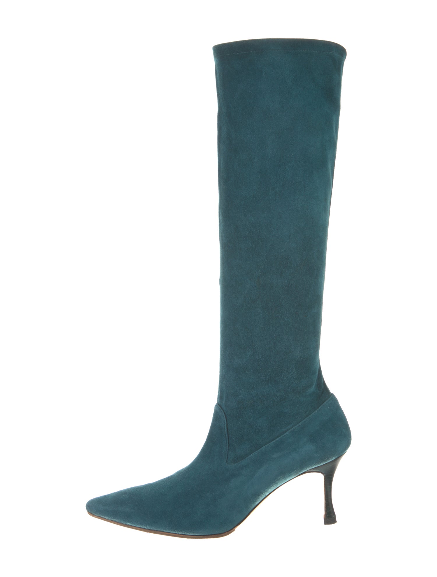 Manolo Blahnik Suede Boots