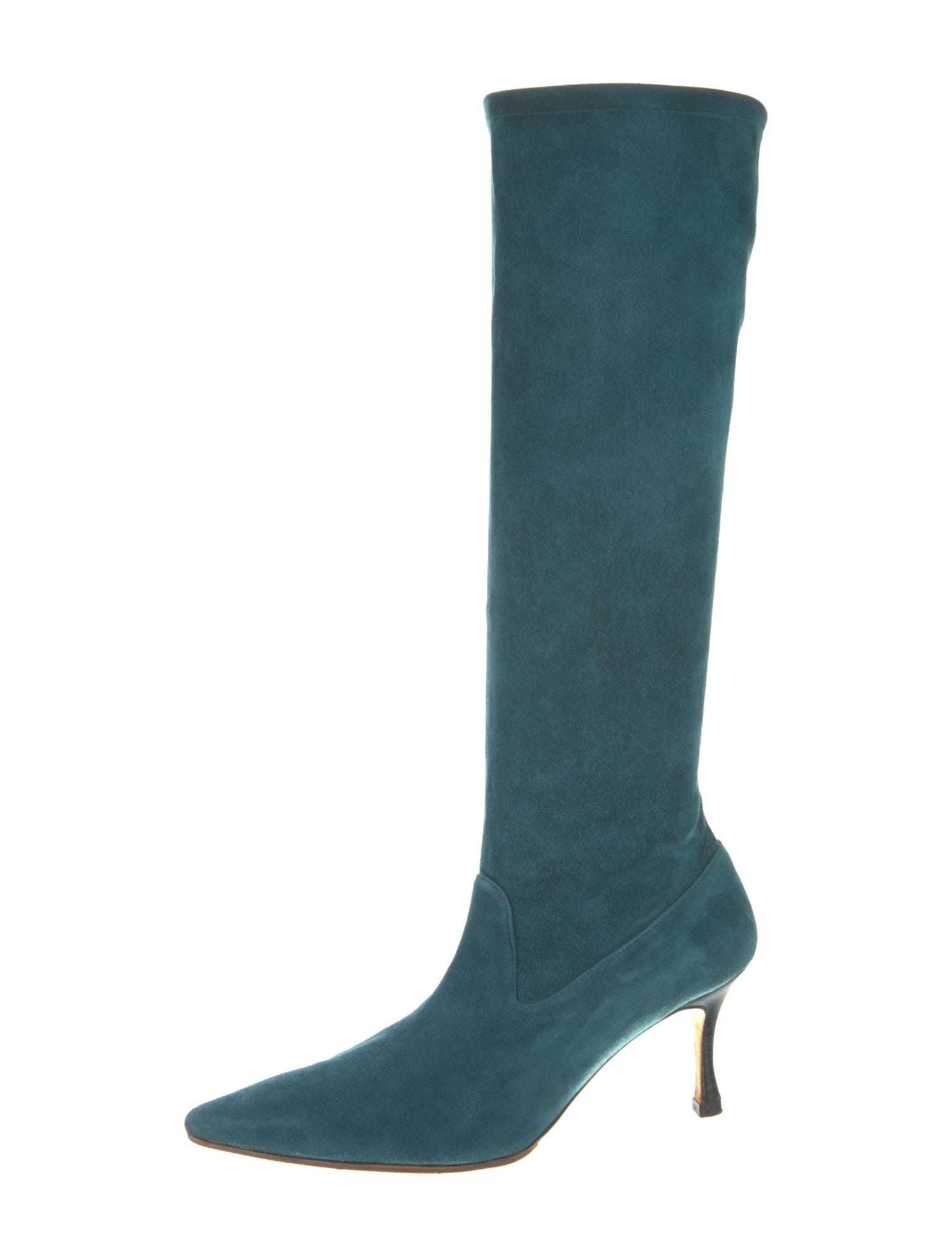 Manolo Blahnik Suede Boots
