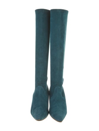 Manolo Blahnik Suede Boots