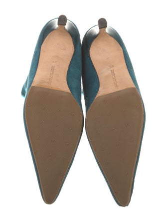 Manolo Blahnik Suede Boots
