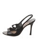Manolo Blahnik Patent Leather Slingback Sandals