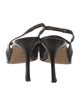 Manolo Blahnik Patent Leather Slingback Sandals