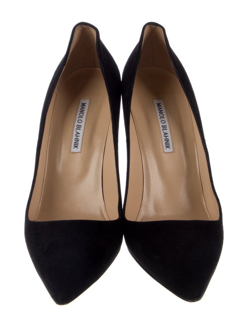 Manolo Blahnik Suede Pumps