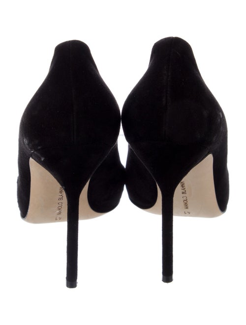 Manolo Blahnik Suede Pumps