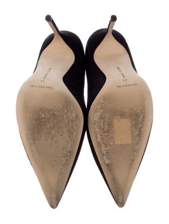 Manolo Blahnik Suede Pumps