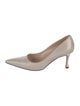 Manolo Blahnik Leather Pumps