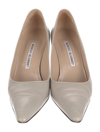 Manolo Blahnik Leather Pumps