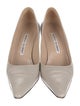 Manolo Blahnik Leather Pumps