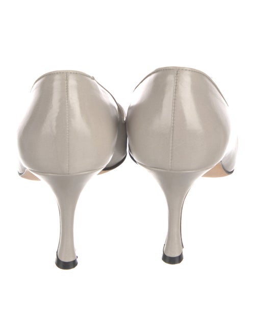 Manolo Blahnik Leather Pumps