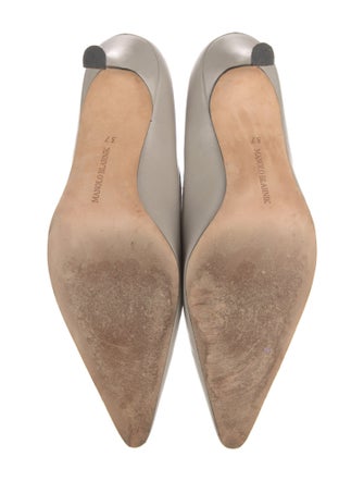 Manolo Blahnik Leather Pumps