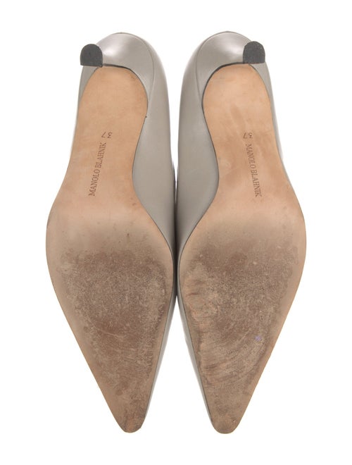 Manolo Blahnik Leather Pumps