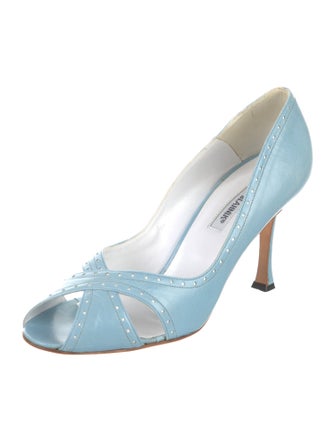 Manolo Blahnik Leather Pumps
