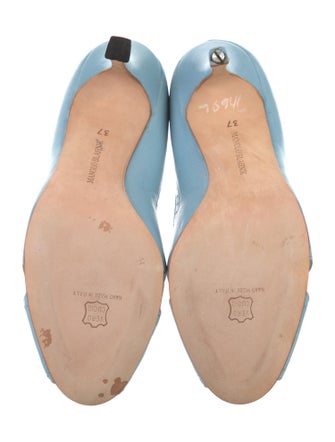 Manolo Blahnik Leather Pumps