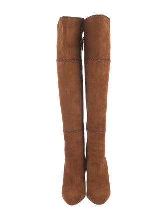 Manolo Blahnik Suede Boots