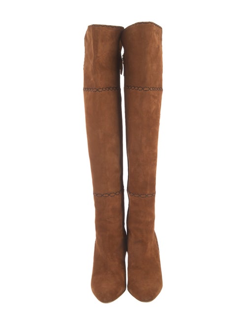 Manolo Blahnik Suede Boots