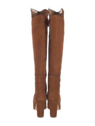 Manolo Blahnik Suede Boots