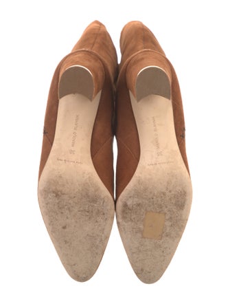 Manolo Blahnik Suede Boots