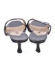 Manolo Blahnik Patent Leather Slides