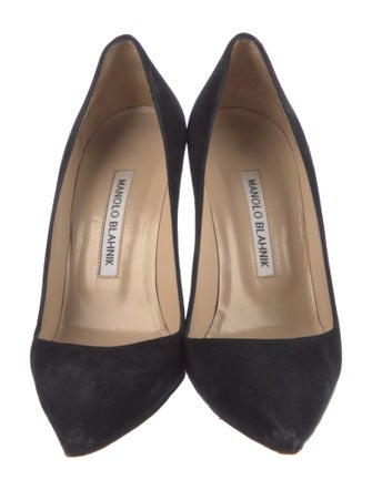 Manolo Blahnik Suede Pumps