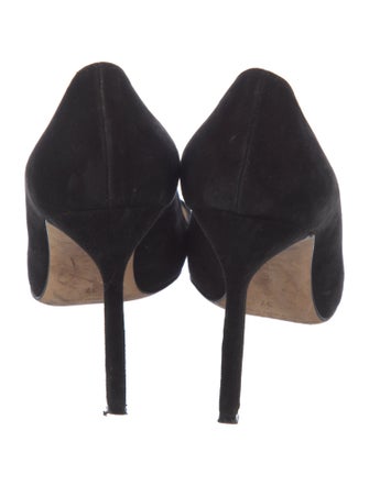Manolo Blahnik Suede Pumps
