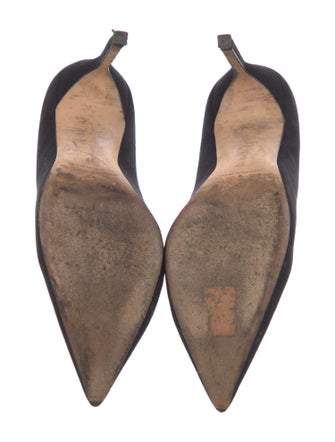 Manolo Blahnik Suede Pumps