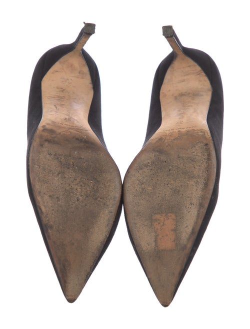 Manolo Blahnik Suede Pumps