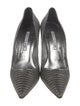 Manolo Blahnik Printed Pumps