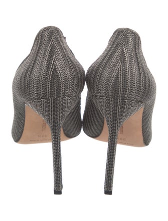 Manolo Blahnik Printed Pumps