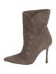 Manolo Blahnik Suede Boots