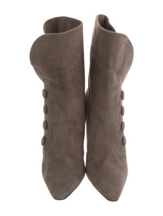 Manolo Blahnik Suede Boots