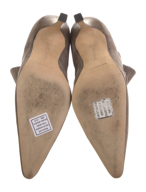 Manolo Blahnik Suede Boots