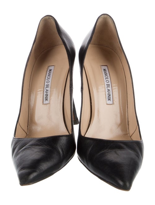 Manolo Blahnik Leather Pumps